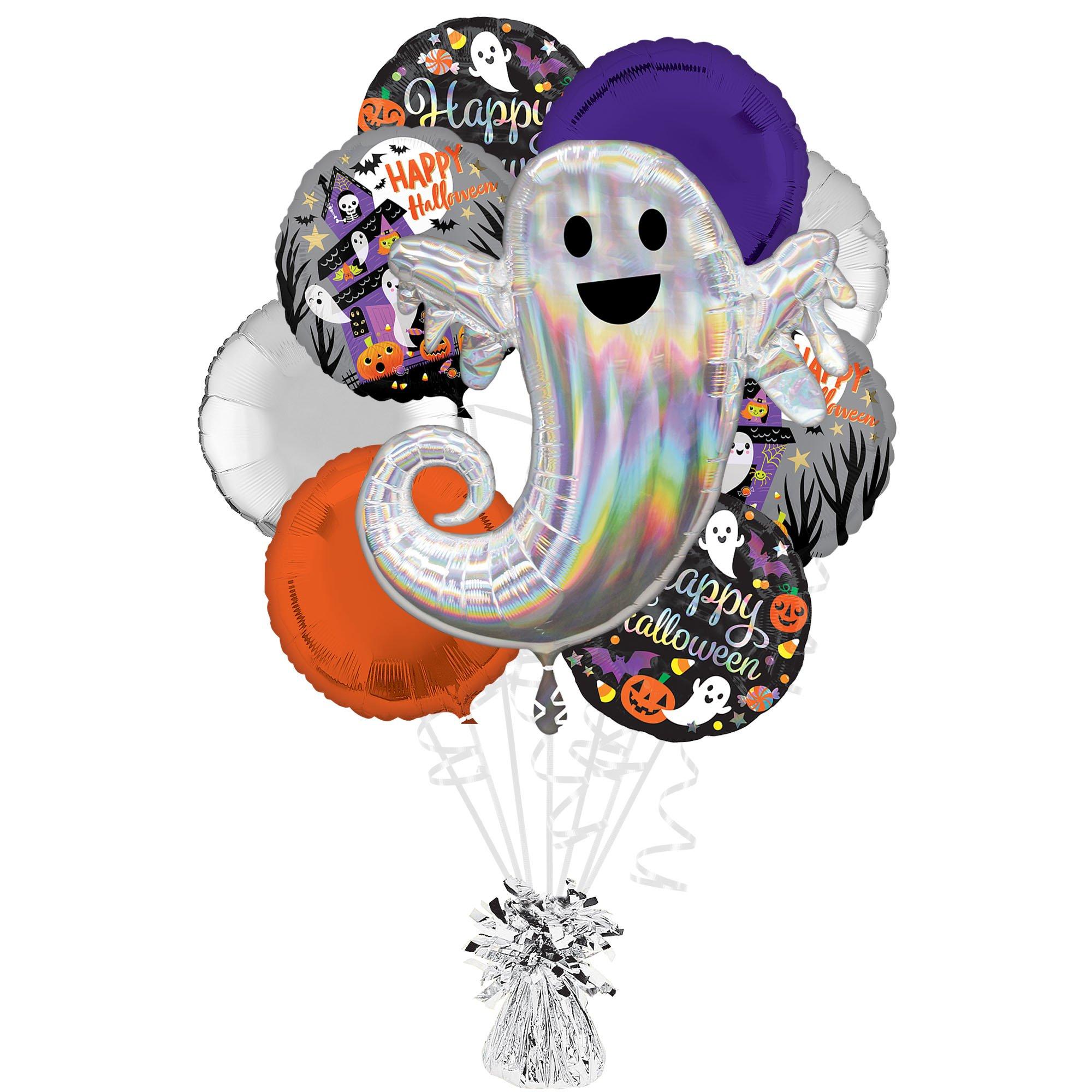 Haunted House Halloween Foil Balloon Bouquet